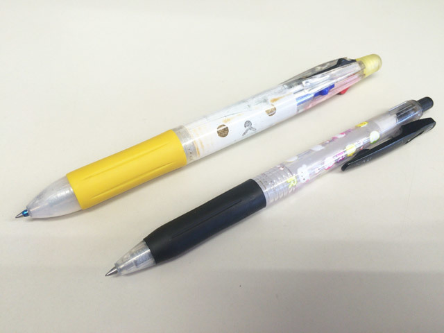 ステーショ (業務用100セット) ZEBRA ゼブラ 多色ボールペン クリップオンスリム 〔3色/0.7mm〕 スリムタイプ B3A5-BL