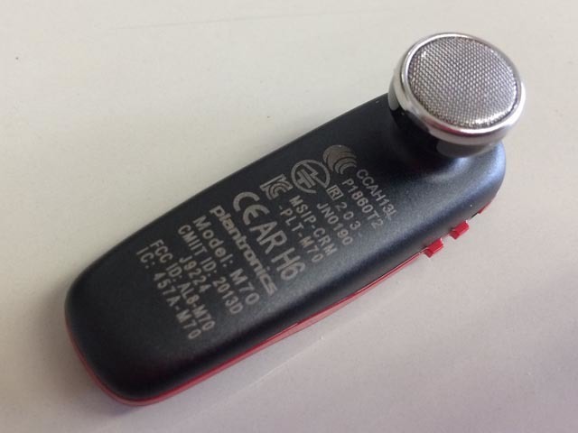 Bluetoothヘッドセットを買い直して1ヶ月使ってみた プラントロニクス M70 ガジェットブログ Gadget Blog